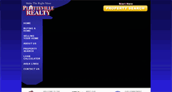 Desktop Screenshot of callplattevillerealty.com