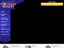 Tablet Screenshot of callplattevillerealty.com